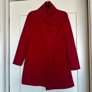 Benetton Wool Red Coat